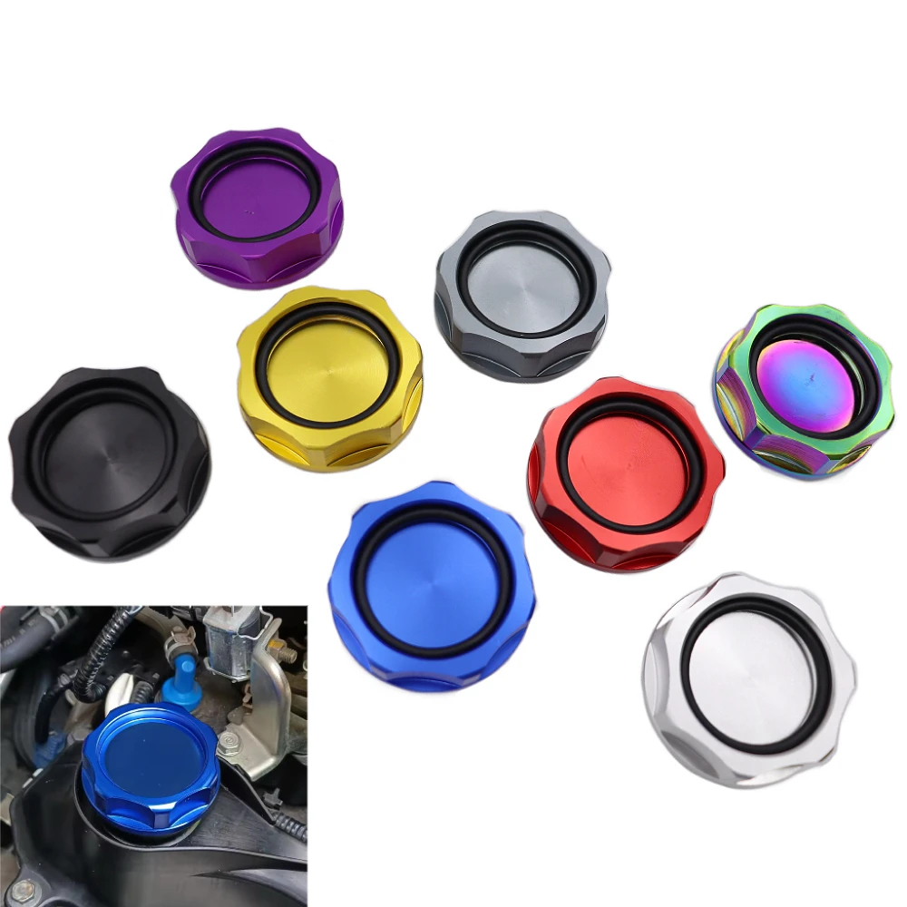 Bouchon de réservoir d'huile de voiture en aluminium, couvercle de remplissage d'huile moteur pour Honda Civic série D/B/H/K/F/L