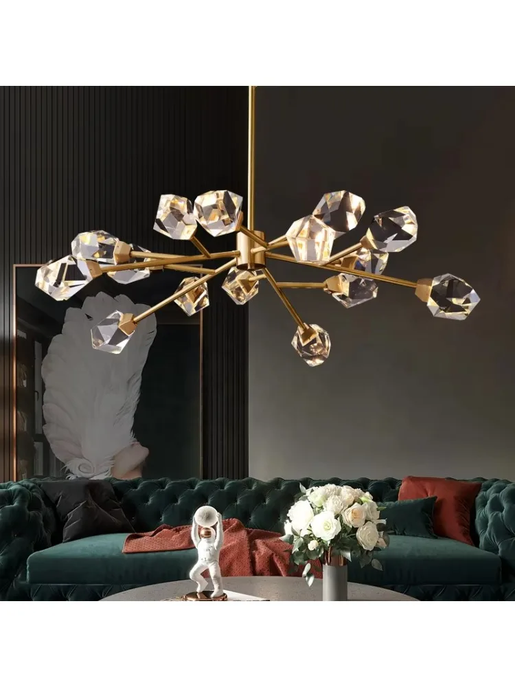 ثريا مزخرفة، ثريا إضاءة سقف غرفة المعيشة