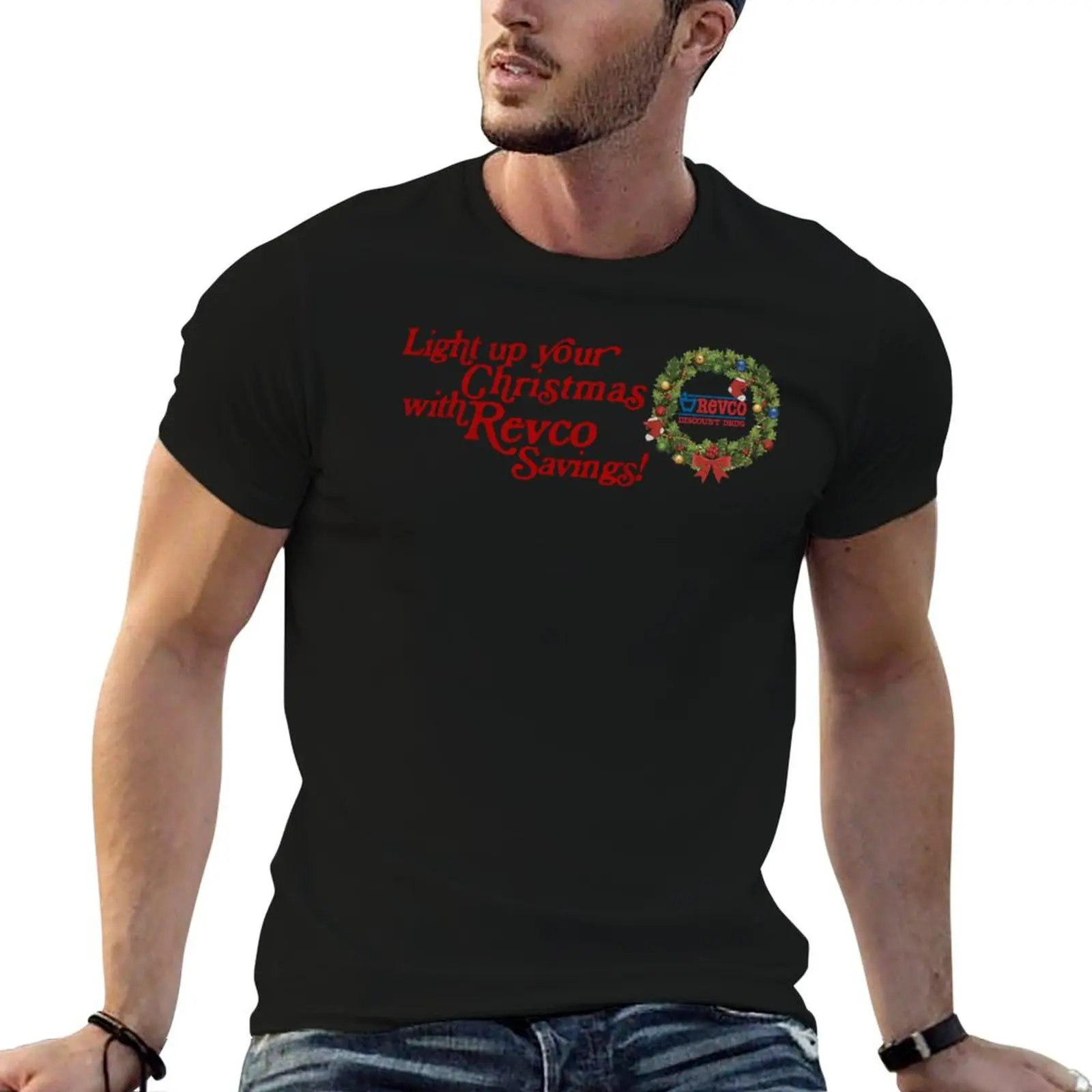 Revco Christmas Savings T-Shirt mens graphic t shirts man t shirt summer anime t shirts for man T-shirt