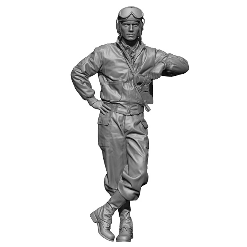 1/35 WW II US Soldiers, Resin Model figure soldier, Military themes, Unassembled and unpainted kit