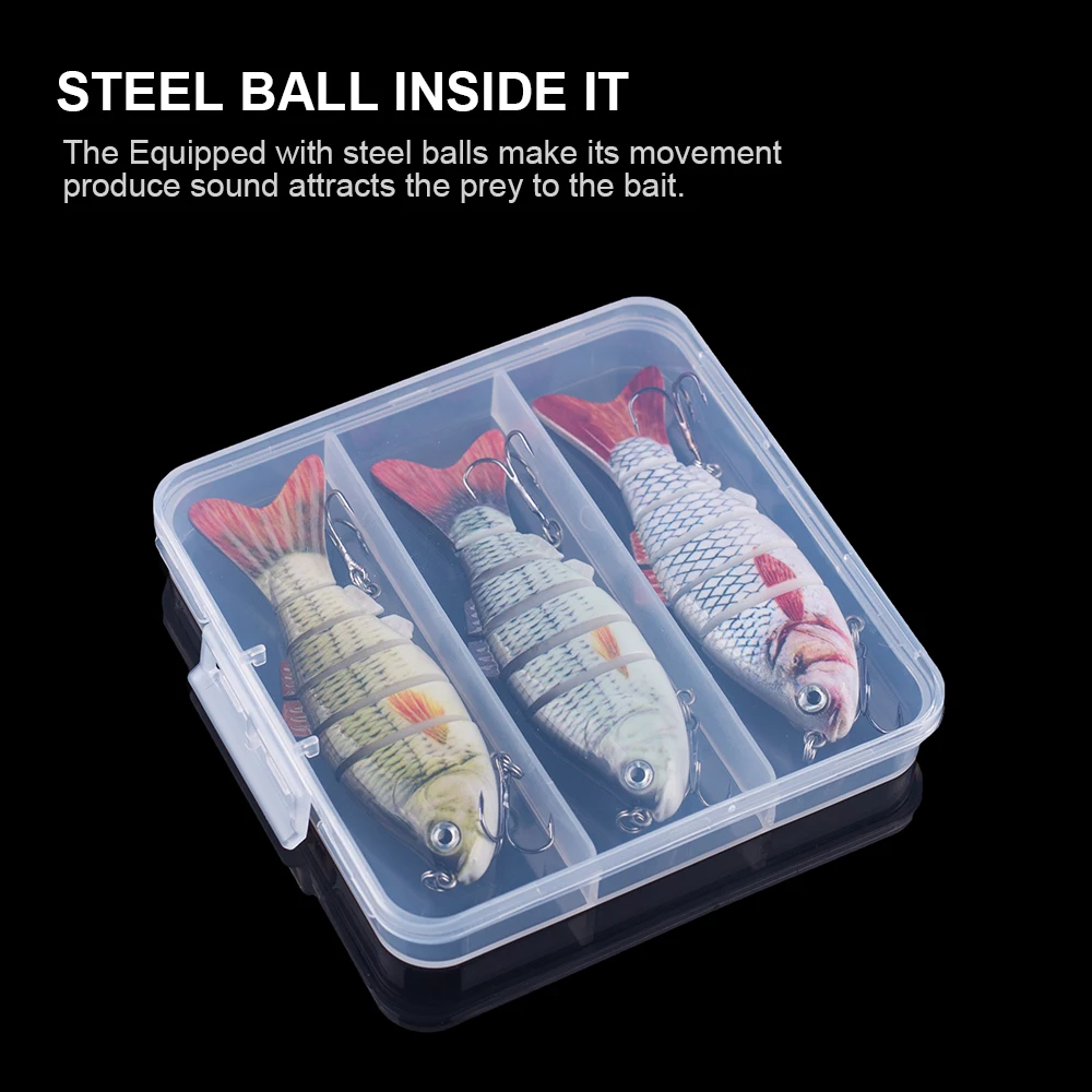 Hanlin Crankbait hundible 17g – Señuelo articulado 6 segmentos - imagen 4