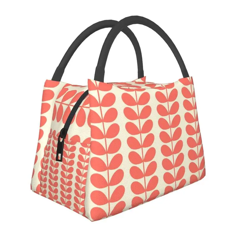 Orla Kiely Abstract Multi Stem Thermal Lunch Bag Reusable Waterproof Cooler Insulated Lunch Box for Work School Travel Picnic
