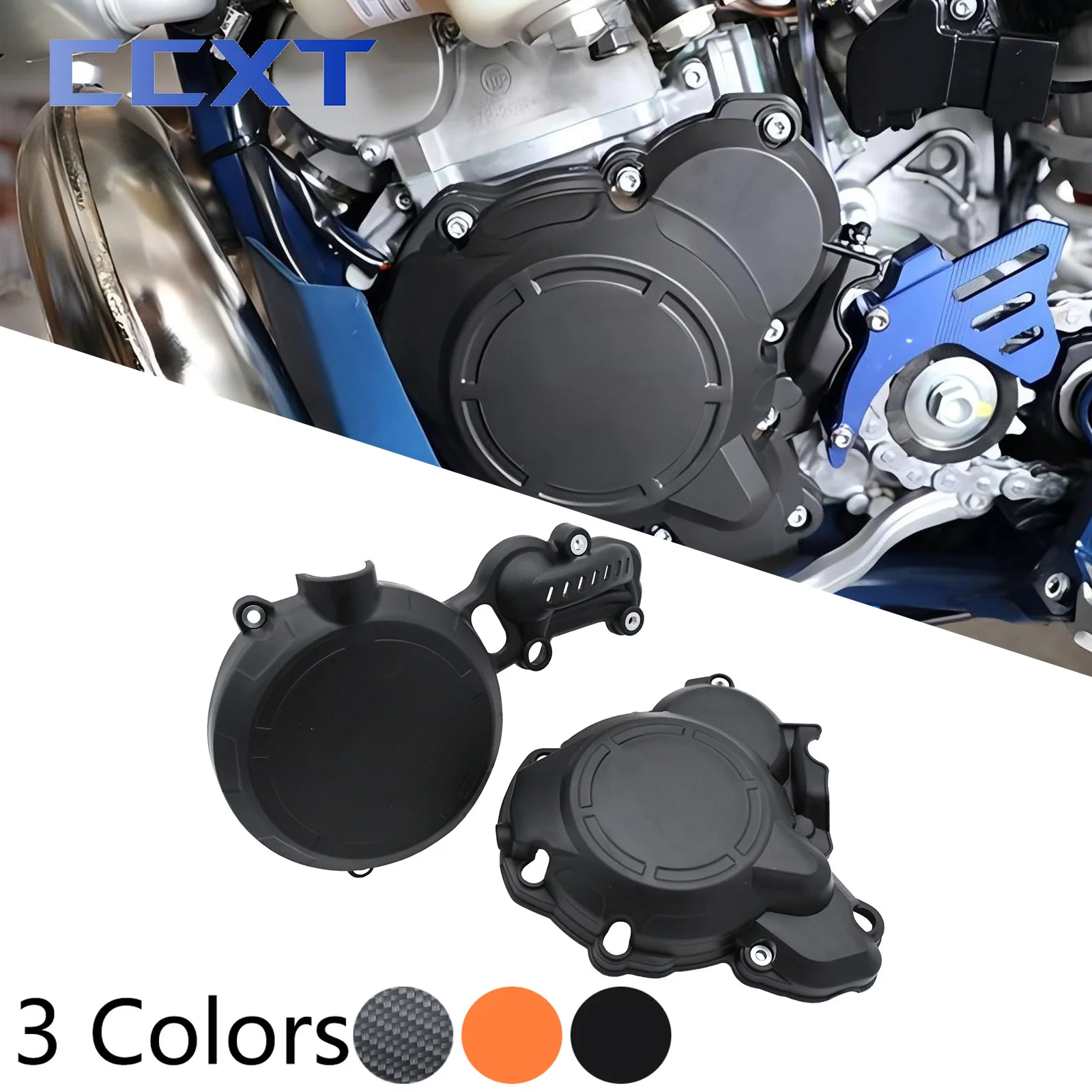 

Мотоцикл A6, пластиковая защита сцепления двигателя, крышка водяного насоса, протектор зажигания для HENGJIAN HJMOTO HJZ300 Z300, аксессуары для эндуро