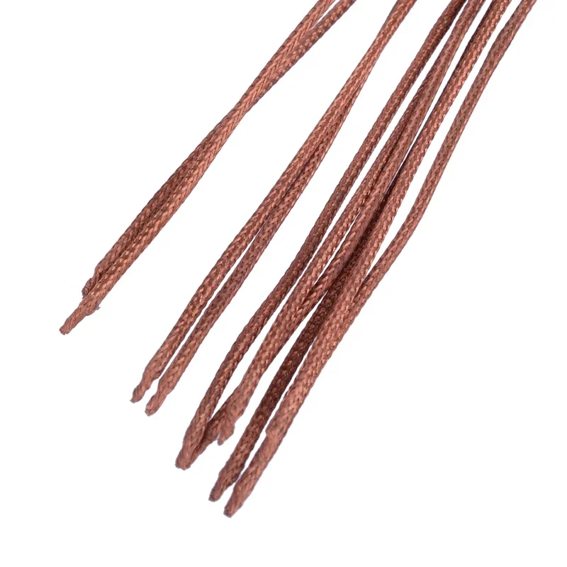 10Pcs Acoustic Guitar Saddle Piezo Bridge Pickup Soft Braided Cable Under Saddle Transducer Pickup for Folk Guitar Replacement
