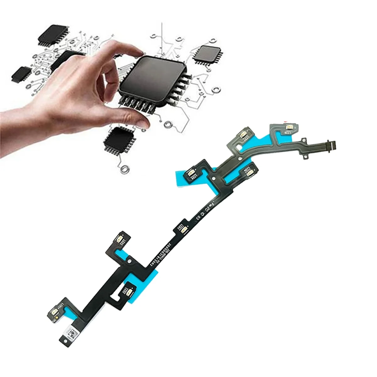 SuperDeals Locating Ring Flex Cable for Oculus Quest 2 VR Handle Controller Repair Replacement Part Accessories,Left
