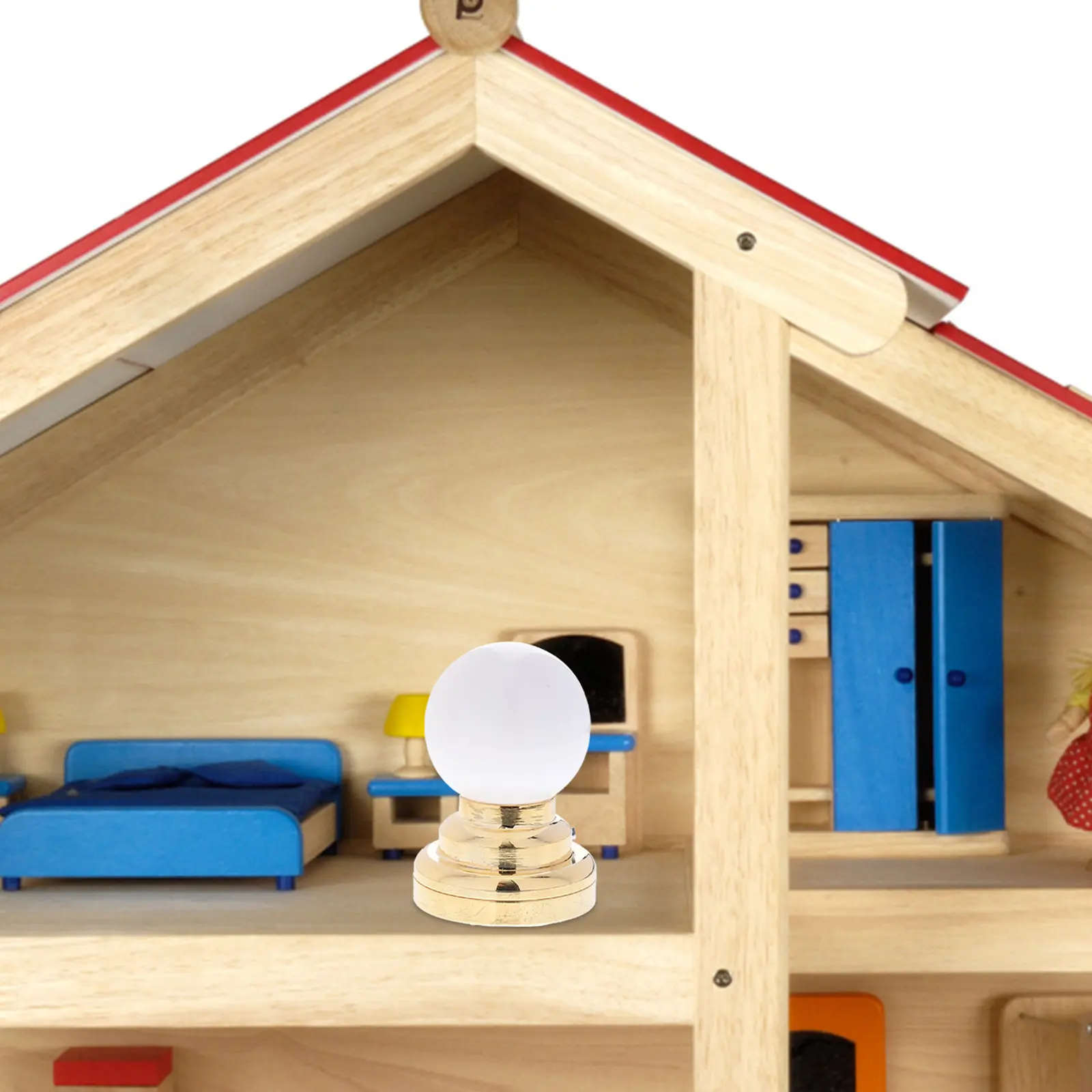 

Миниатюрная светодиодная потолочная лампа, подвесная люстра для миниатюрного дома, декоративное освещение, имитация потолочного светильника, аксессуары для мини-мебели