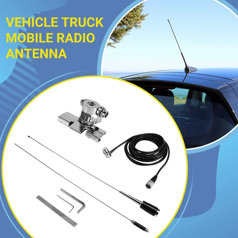 27Mhz CB Radio Antenna, PL259 Male Compatible With Midland, Uniden, Midland,Maxon -Mobile Vehicle Truck Radio Antenna