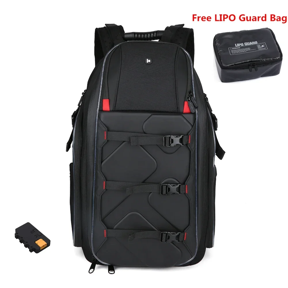 

IFlight FPV Drone Backpack 530X340X260mm 33 Liter Volume Resizable Compartments Ntegrated RGB Light Strips for FPV Drone Goggles