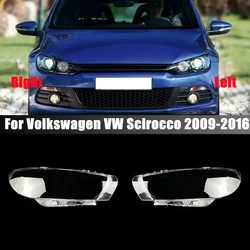 For Volkswagen VW Scirocco 2009 2010 2011 2012 2013 2014 Headlights Cover Plexiglass Lampshade Lamp Shade Headlamp Shell Lens