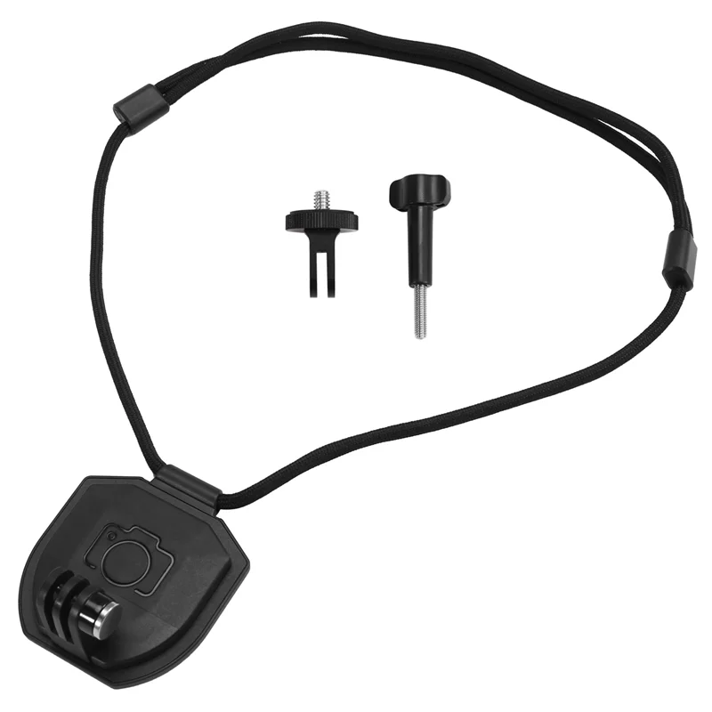 A25P Magnetic Neck Strap Holder For Gopro Hero 13/12, Insta360, DJI Action 4/3/2 Camera Mount Bracket With Lanyard