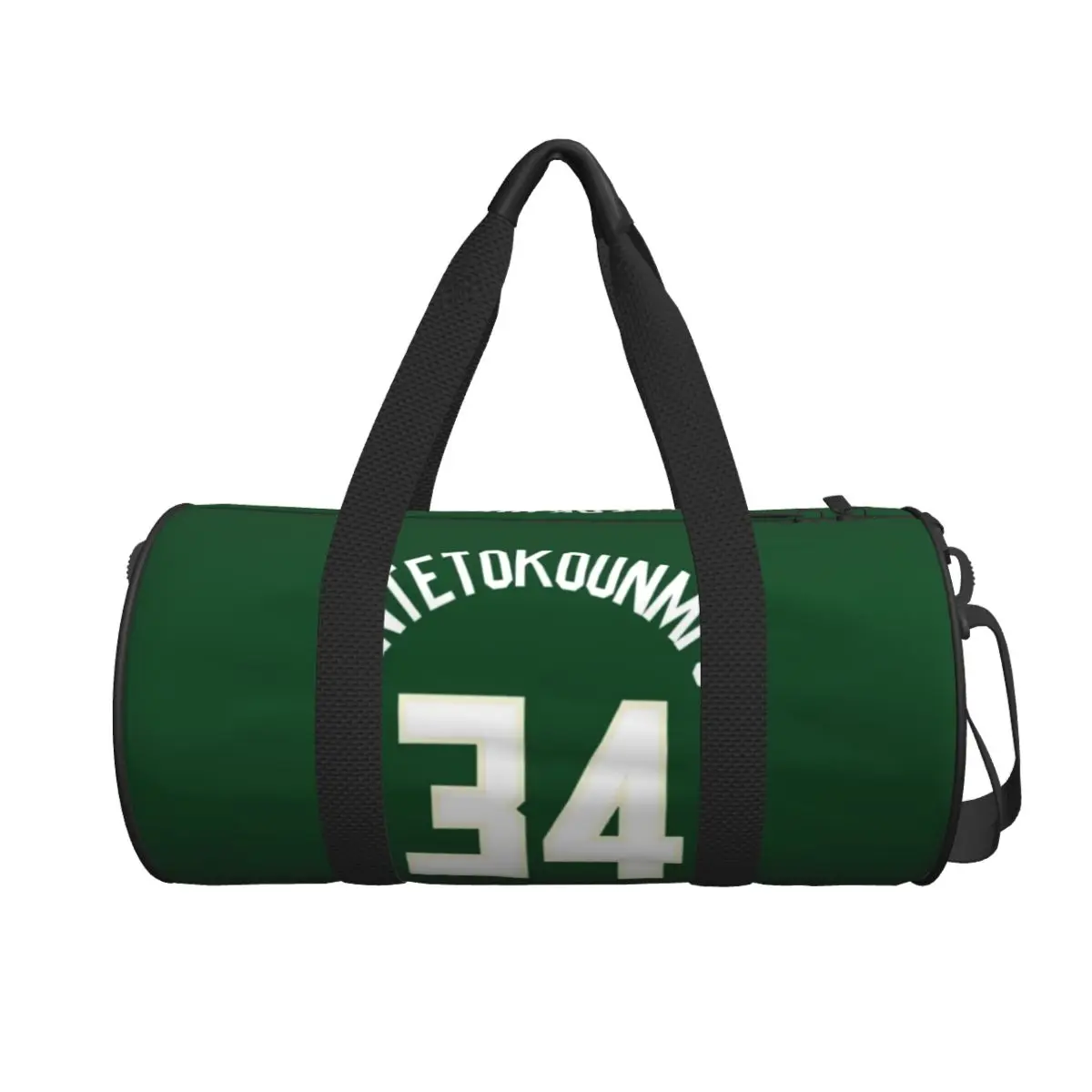 Round Large Capacity G-Giannis Antetokounmpo No.34 Travel Duffel Bag, Handheld travel bag, lightweight storage luggage bag