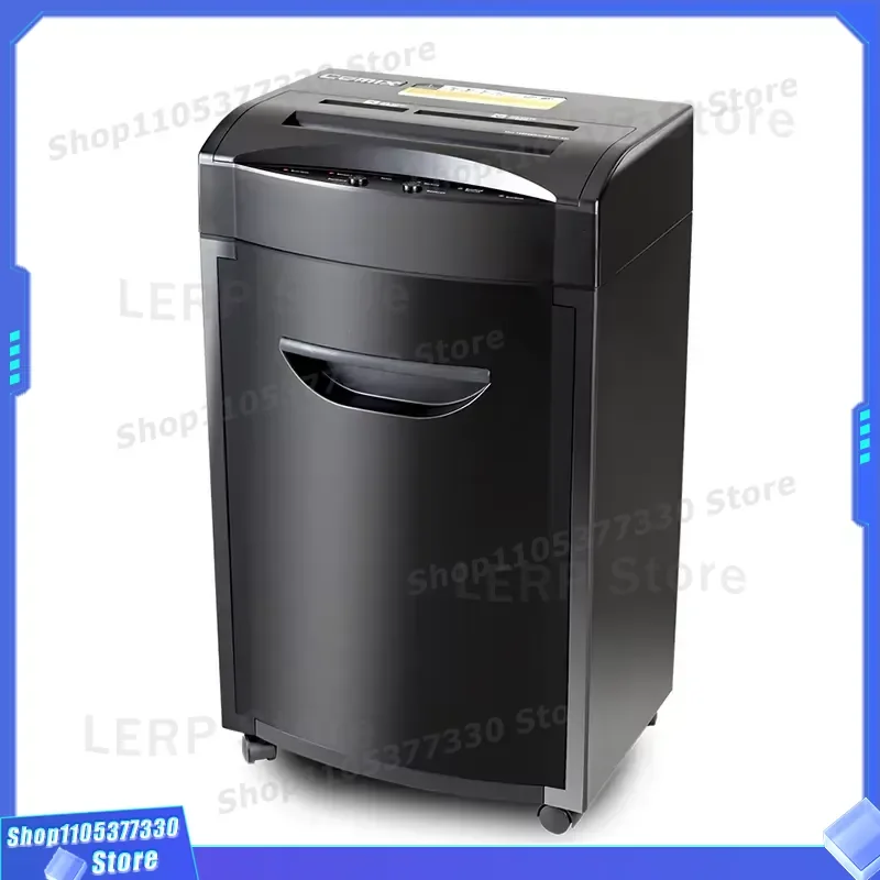 Automatic Cross Cut Paper Shredder for Office Home Use Plastic Body Electric CD Card Crusher Normal Capacity Simple Design