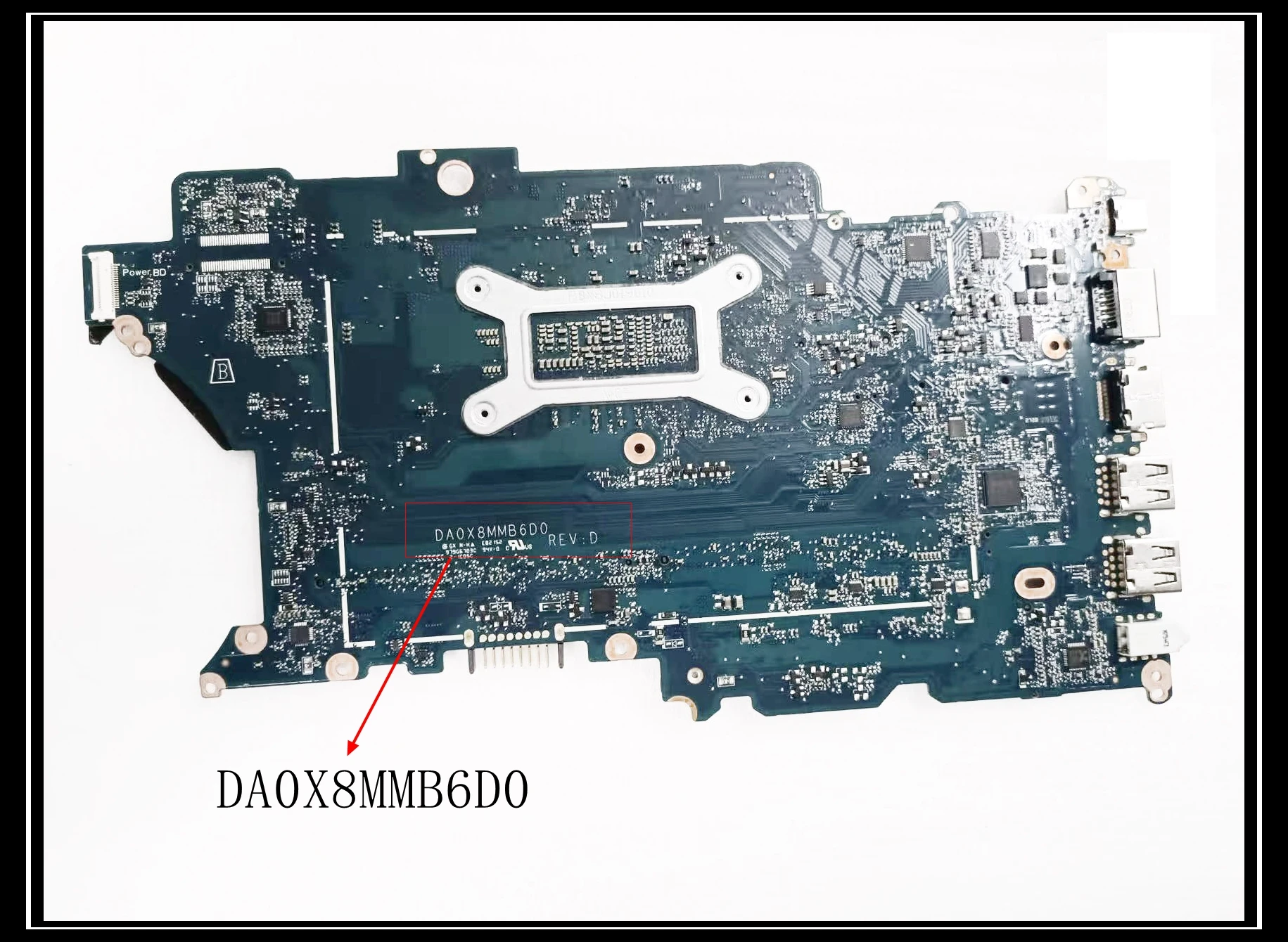 For HP ProBook 440 G7 450 G7 Laptop Motherboard DA0X8MMB6D0 DDR4 UMA With I3 I5 I7 10th Gen CPU 100% Test Work