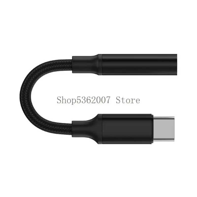 Tipo C 3.5 mm Adaptador Auxs 3.5 Jacks Cable sonido auriculares para Auxs Auxs 3.5 mm 40JB