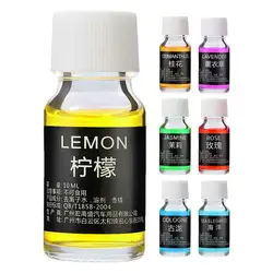 10ml Car Diffuser Essential Oil Lemon Jasmine Car Fragrance Osmanthus Lavender Rose Car Interior Air Freshener Cologne Ocean