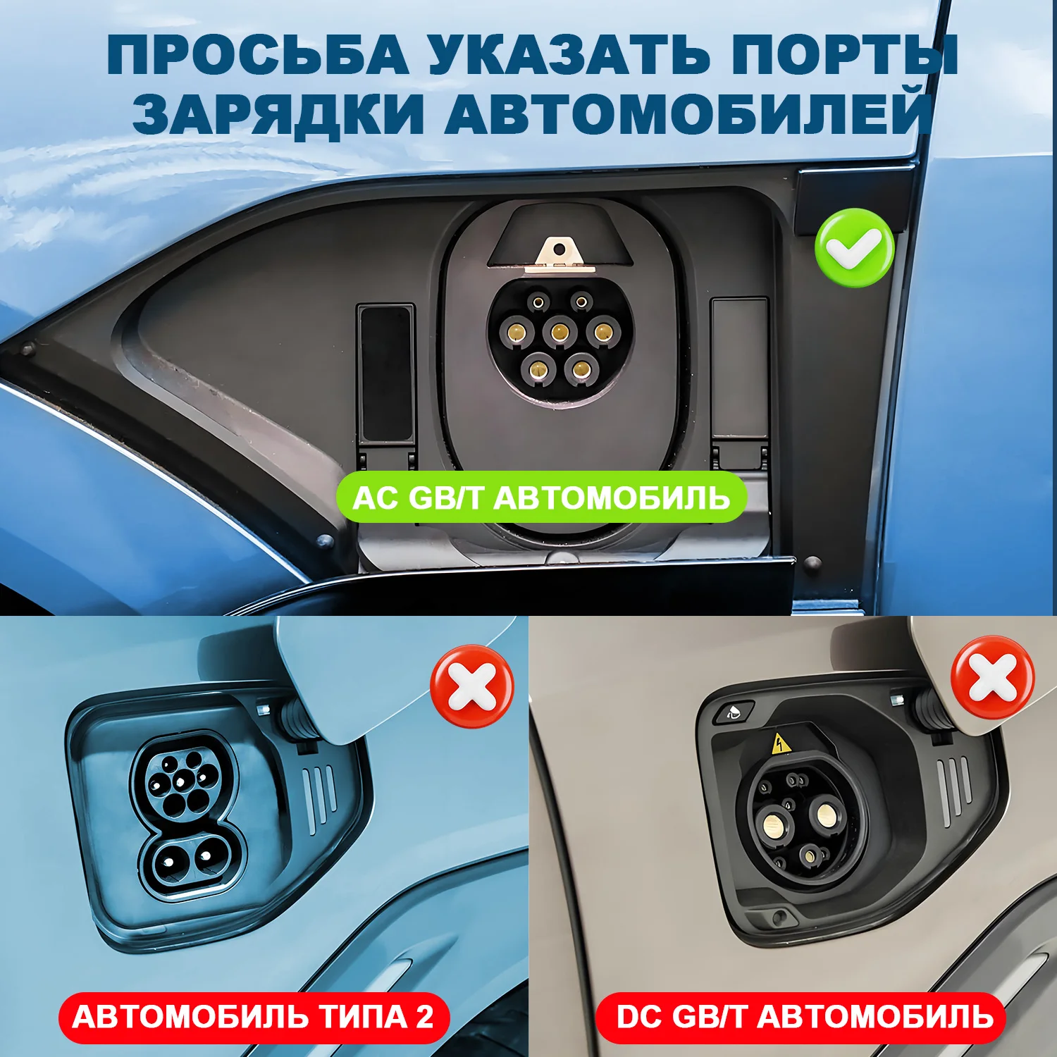GB/T V2L Adapter 16A 3.5KW EV Discharge Plug to EU Schuko Socket Vehicle to Load Power Outlet From Electric Car Power Supply