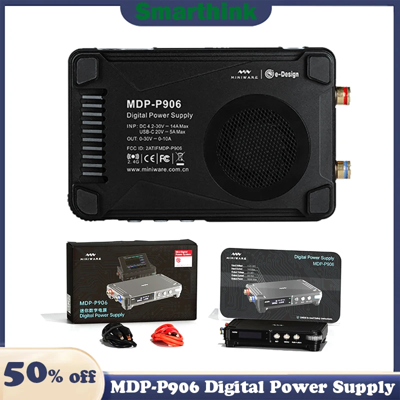 Miniware MDP-P906 مصدر طاقة رقمي قابل للتعديل 30 فولت 10A CV CC مخرج تيار مستمر مختبر صغير قابل للبرمجة وحدة قياس الطاقة الخطي #1