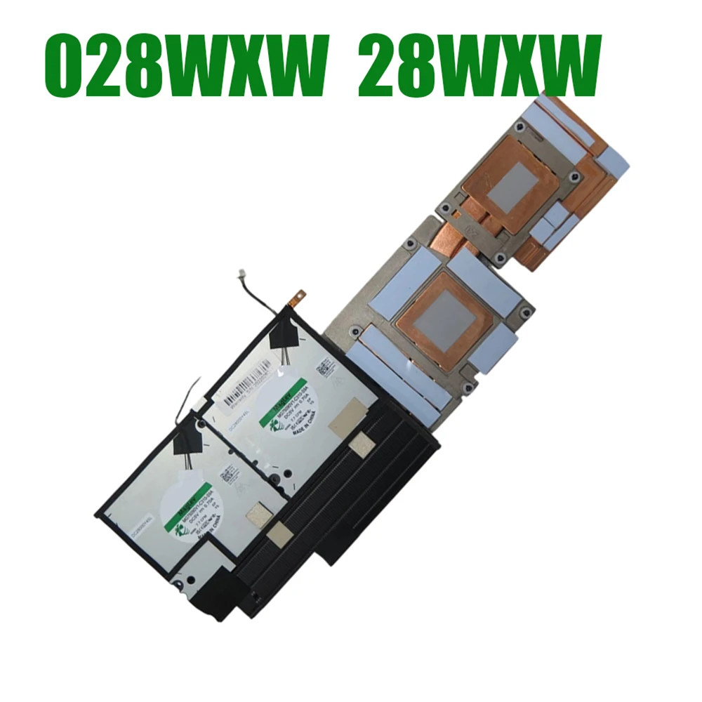 

For DELL For Precision 7670 028WXW 28WXW AT3MM005ZCL 0MFWHG MFWHG MG75090V1-C310-S9A DC28000Y4SL DIS Laptop Heatsink&Fan