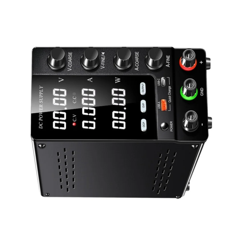 SPS-C305S Adjustable DC Power Supply 0-30V 10A With USB Fast Charging LED Display Regulated Switching Lab Tool