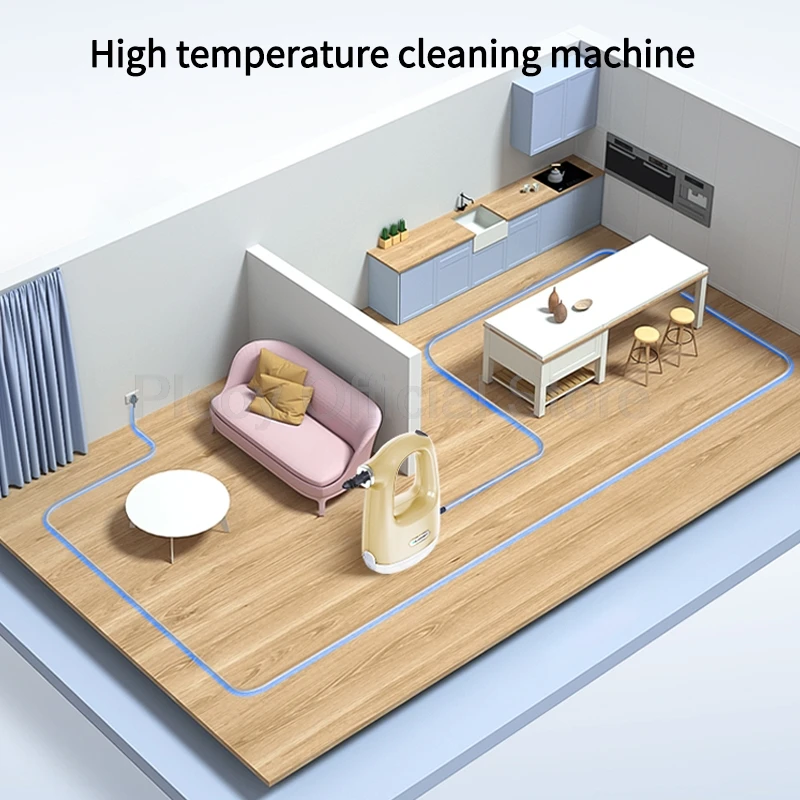 3Bar ارتفاع المزاج يده البخار نظافة 1200 واط متعددة الوظائف المنزلية التعقيم غسالة نفاثة لمكيف الهواء المطبخ 220 فولت #2