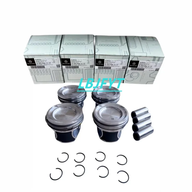 4x Pistons rings set STD for Mercedes-Benz W176 A250 B250 CLA250 GLA250 M270