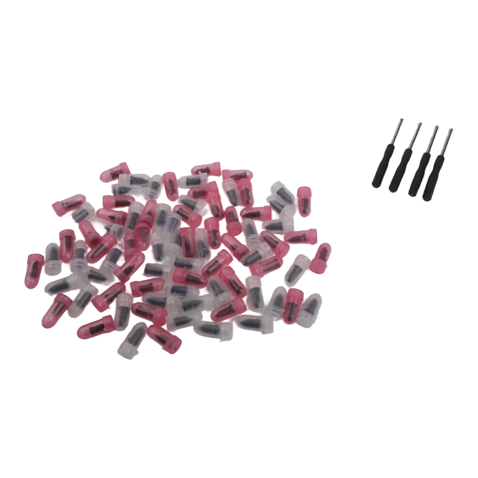 DOT-Approved Tire Repair Kit with 80 Screws for Cars Motorcycles and Electric Scooters Used on Pavement and Roads