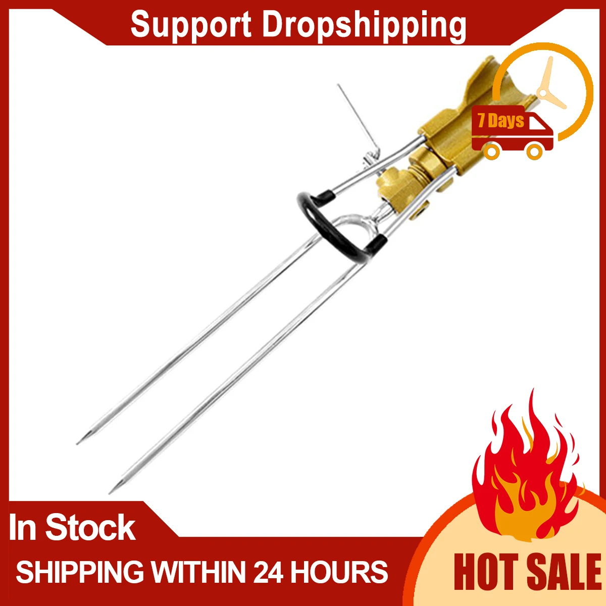 

Fishing Rod Stand Bracket Angle Adjustable Fishing Rod Stand Metal Handle Support Holder for Telescopic / Handle Rod Drop Ship