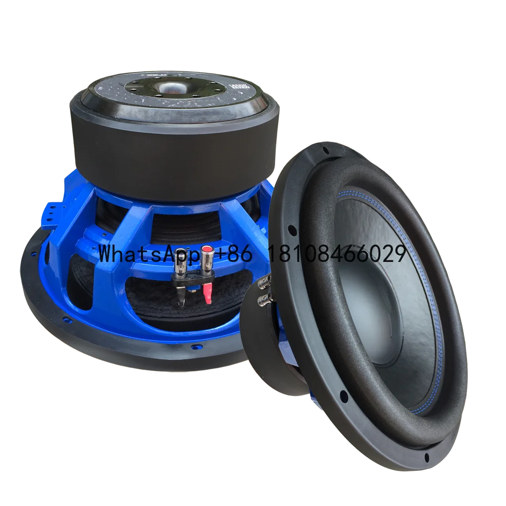 

1500W RMS Club SPL Subwoofer High Proformance Car Audio Woofers Loudspeaker Bass Woofer Powerful Subwoofers 12 Car