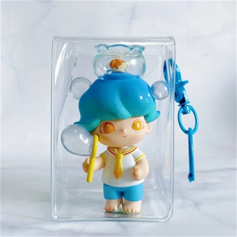 Thicken Transparent PVC Mystery Box Organizer Box Keychain Bag Protect Mystery Toy Storage Case for Jasmine Bubble Matt Doll Toy