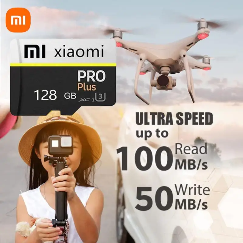 Mijia Xiaomi 2TB Memory Card 1TB Micro TF SD Card Class 10 SD/TF Flash Card 128GB SD Card For Nintendo 64 Ps5