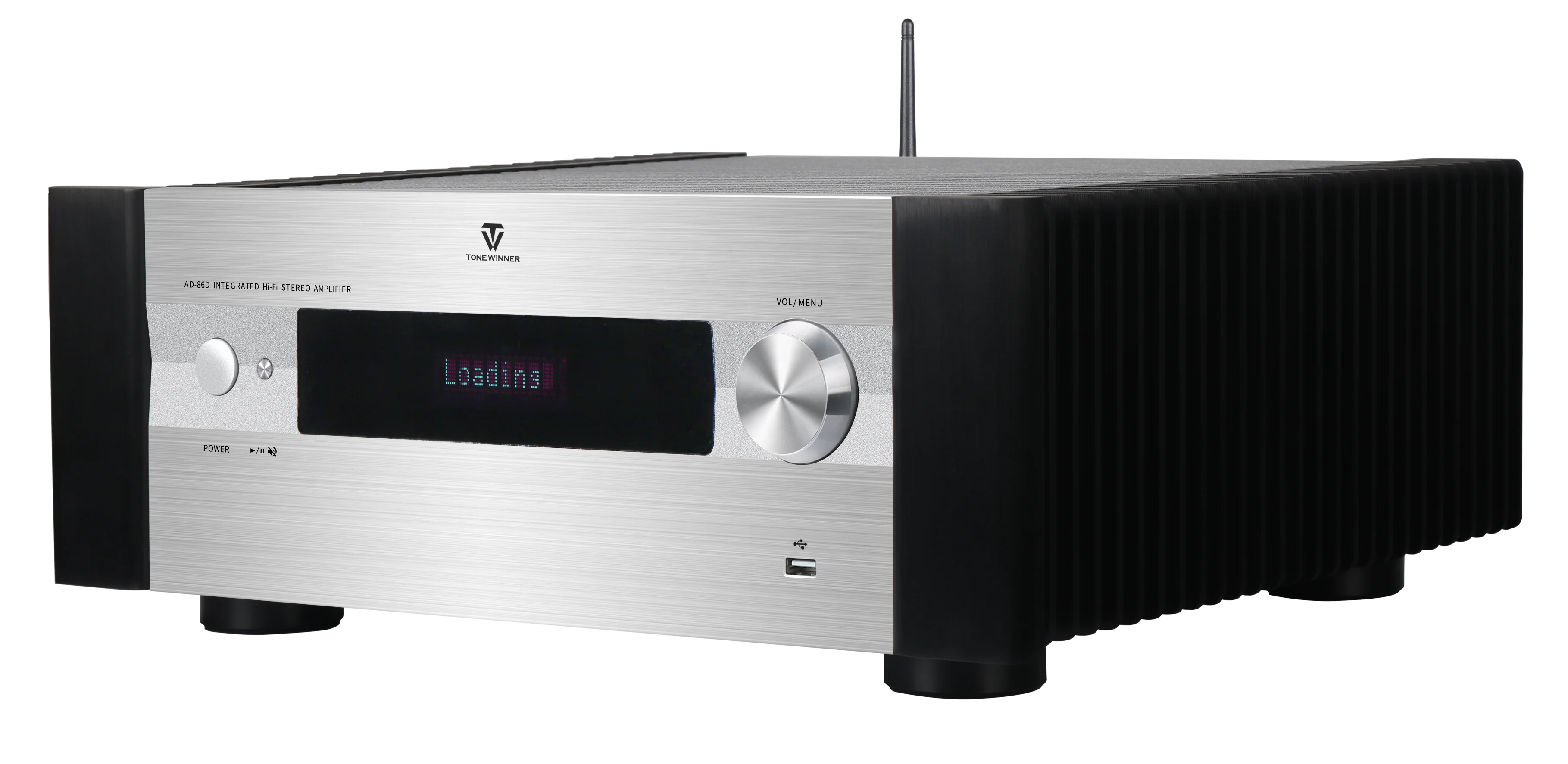 Class D 2 Ch Integrated HIFI Stereo Amplifier with Subwoofer