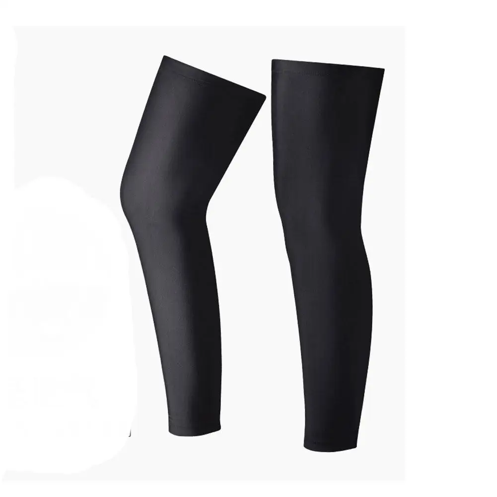 

1set Breathable Cycling Leg Sleeves Compression Sleeves Outdoor Sports Running Basketball Leg Covers Sun UV Protection