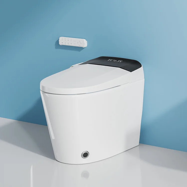 Home Decoration Bathroom Smart Electronic Automatic Flush Sensor Water Closet Toilet view 2
