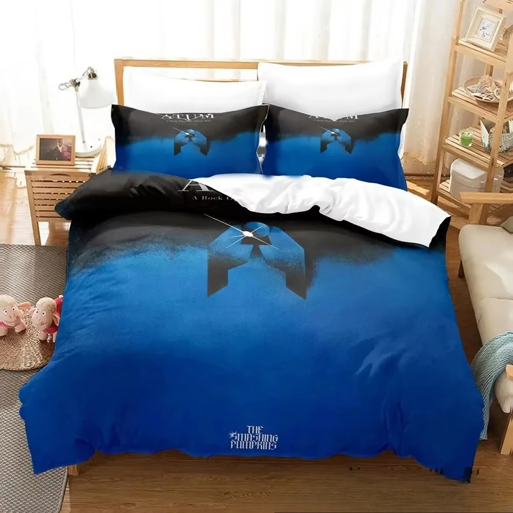 3D Print The Smashing Pumpkins Bedding Set Boys Girls Twin Queen King Size Duvet Cover Pillowcase Bed boys Adult