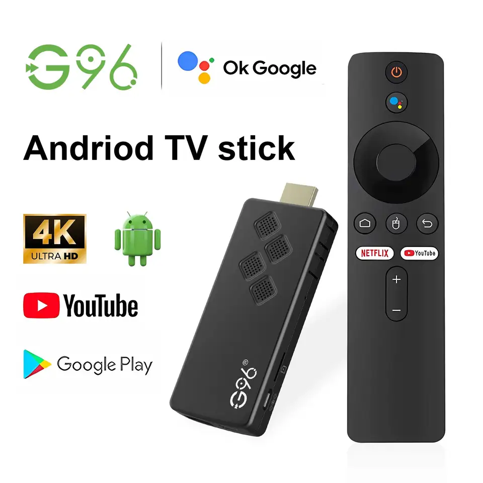 Ali Stick TV Stick G96 Global Edition Q2 Android 13 4K Transmisión portátil ...