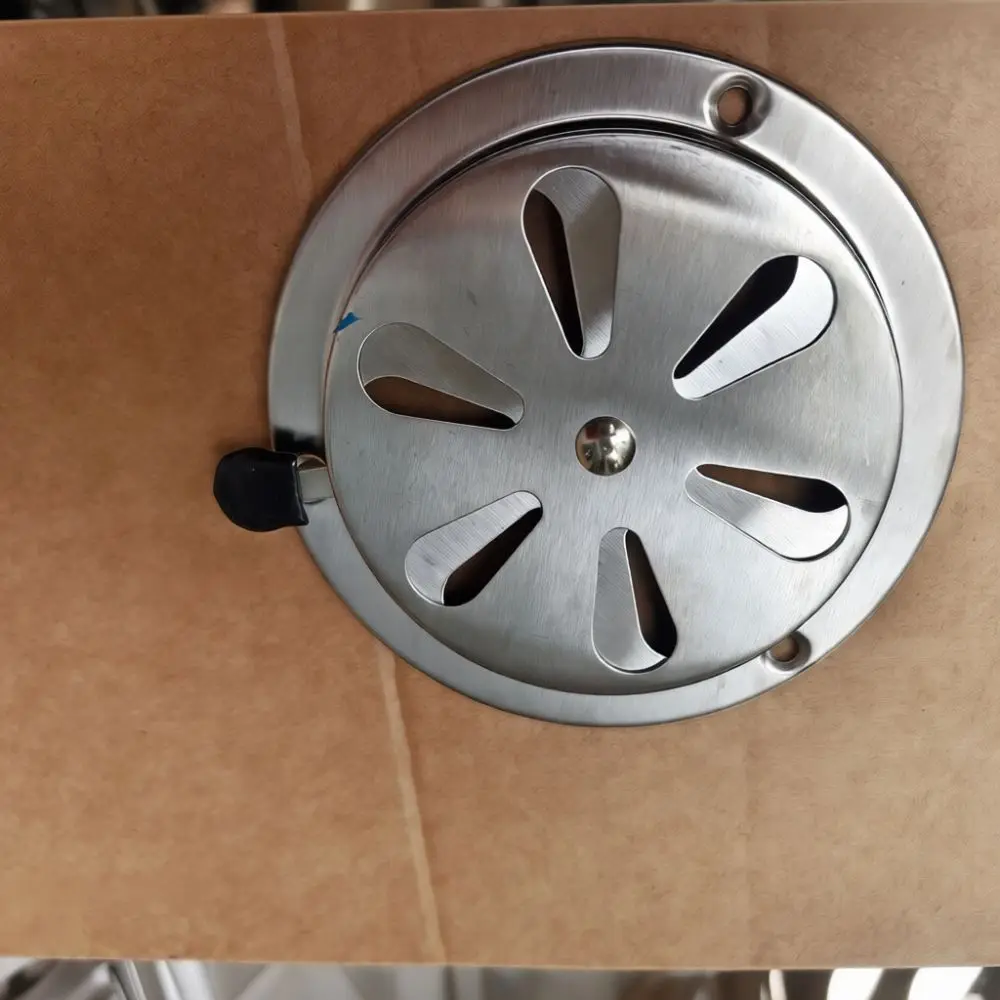 Adjustable Oven Airflow Damper For For Baochen Industrial Heating Equipment Stainless Steel Exhaust Vent Pipe Fitting Valve