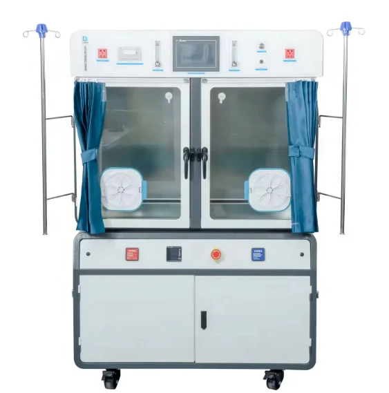 Veterinary Critical Care Cage Adjustable Stainless Steel Pet ICU Medical Cage for Pet Hospitals