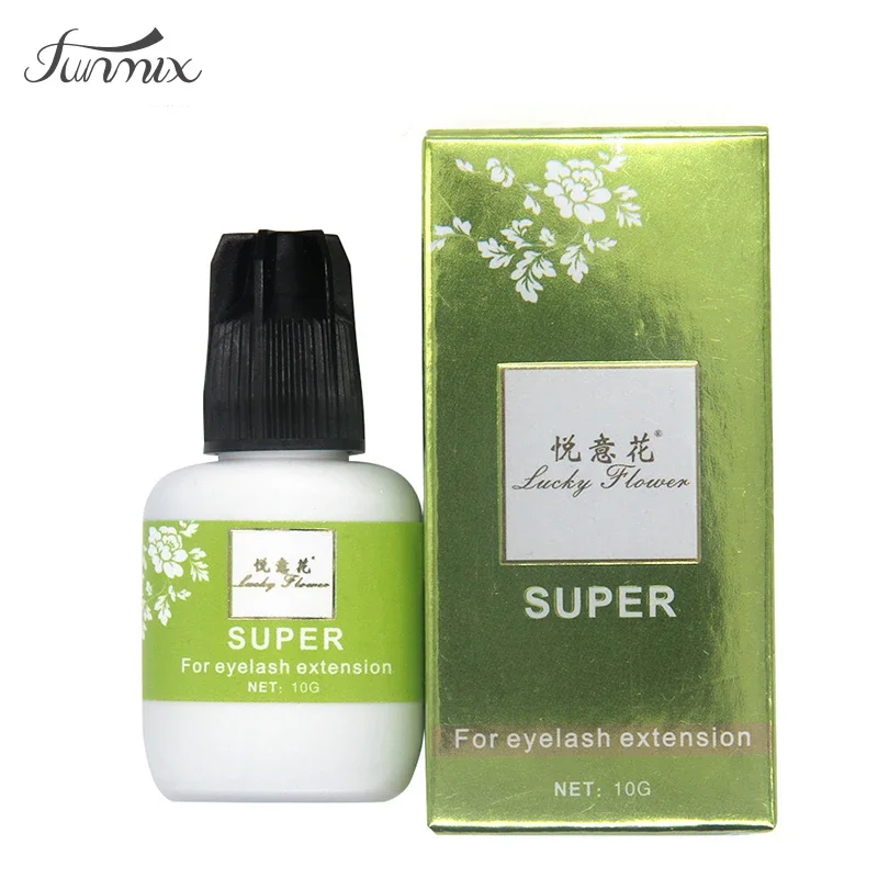 Korean Imports SUPER Planting Grafting Black  False Eyelash Glue Holding Time Up To 50 days Lash Glue