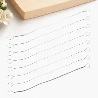 

8pcs Cutting Wire Stainless Steel Replacement For Handheld Cheese Kitchen Gadget Butter Slicer Block Cheese Cutter Food Slicer