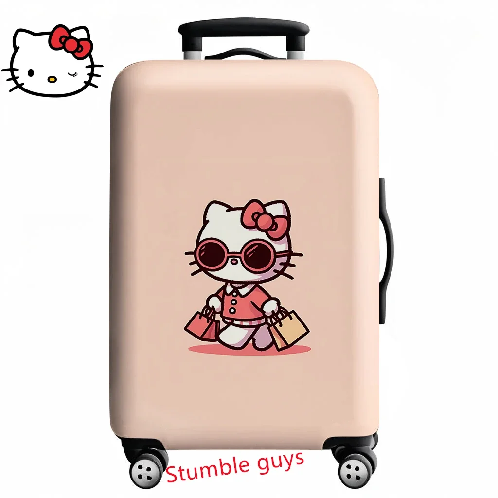 

Demon Hunters Kpop Luggage Cover Fits 18-32 Inch Suitcases Anime Print Travel Protector