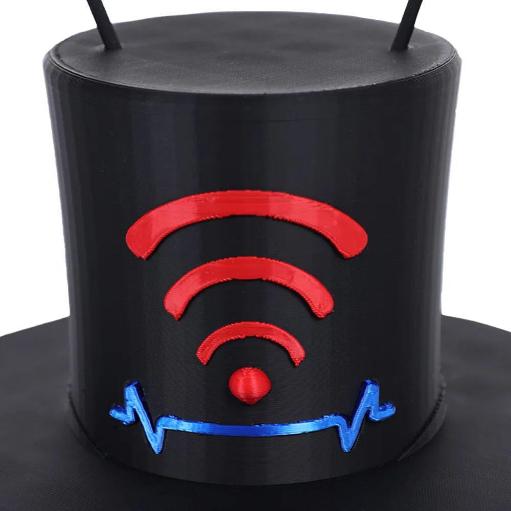 VOX قبعة تأثيري الخيال قبعة 2025 التلفزيون الجحيم نزل زي تمويه اكسسوارات هالوين الكبار الرجال النساء فانتازيا ملابس الحفلات #4