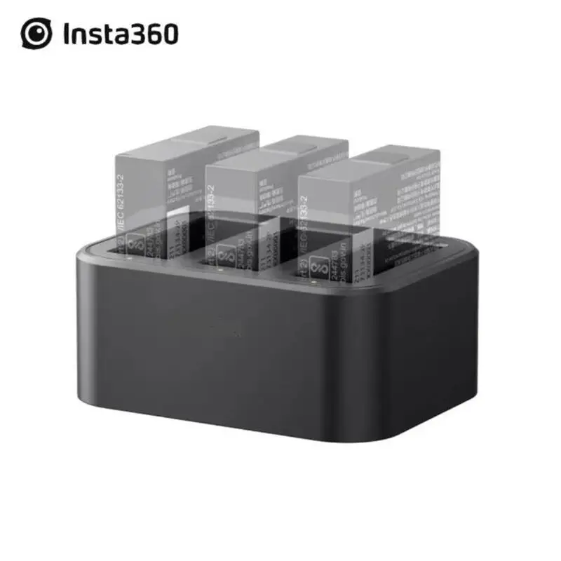 Insta 360 ACE Pro Original Battery/Charger 3 Slots/Dual USB Charger/Cargador Insta360 ACE Battery Panoramic Camera Accessories