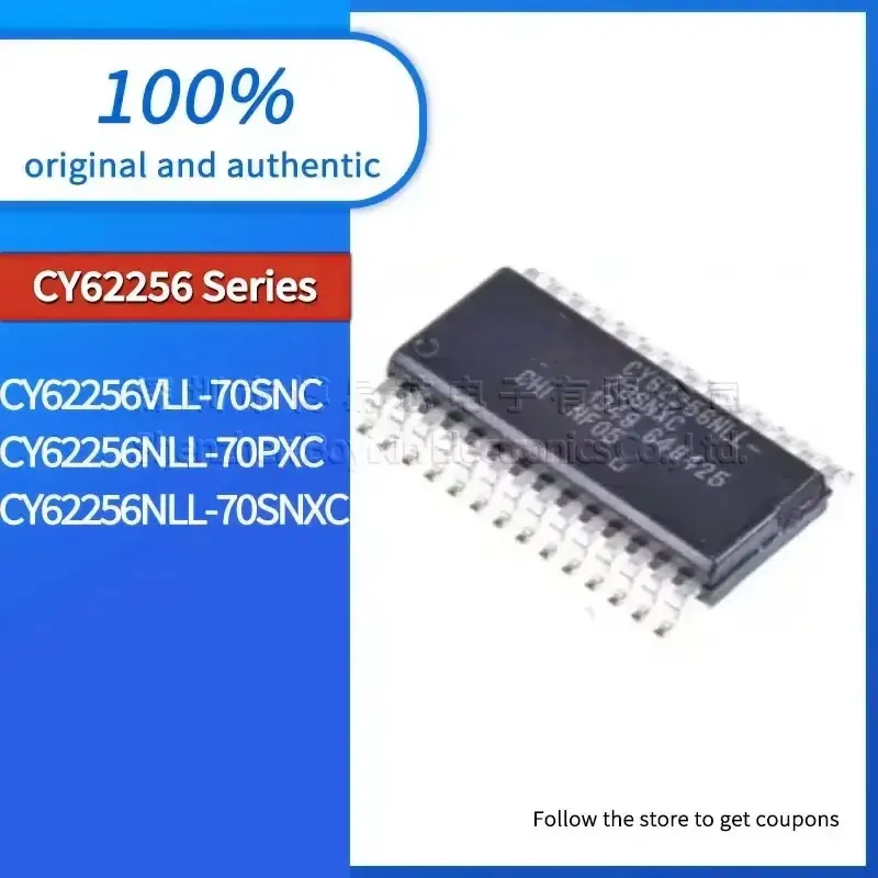 

CY62256VLL-70SNC New quality CY62256NLL-70SNXC CY62256NLL-70PXC