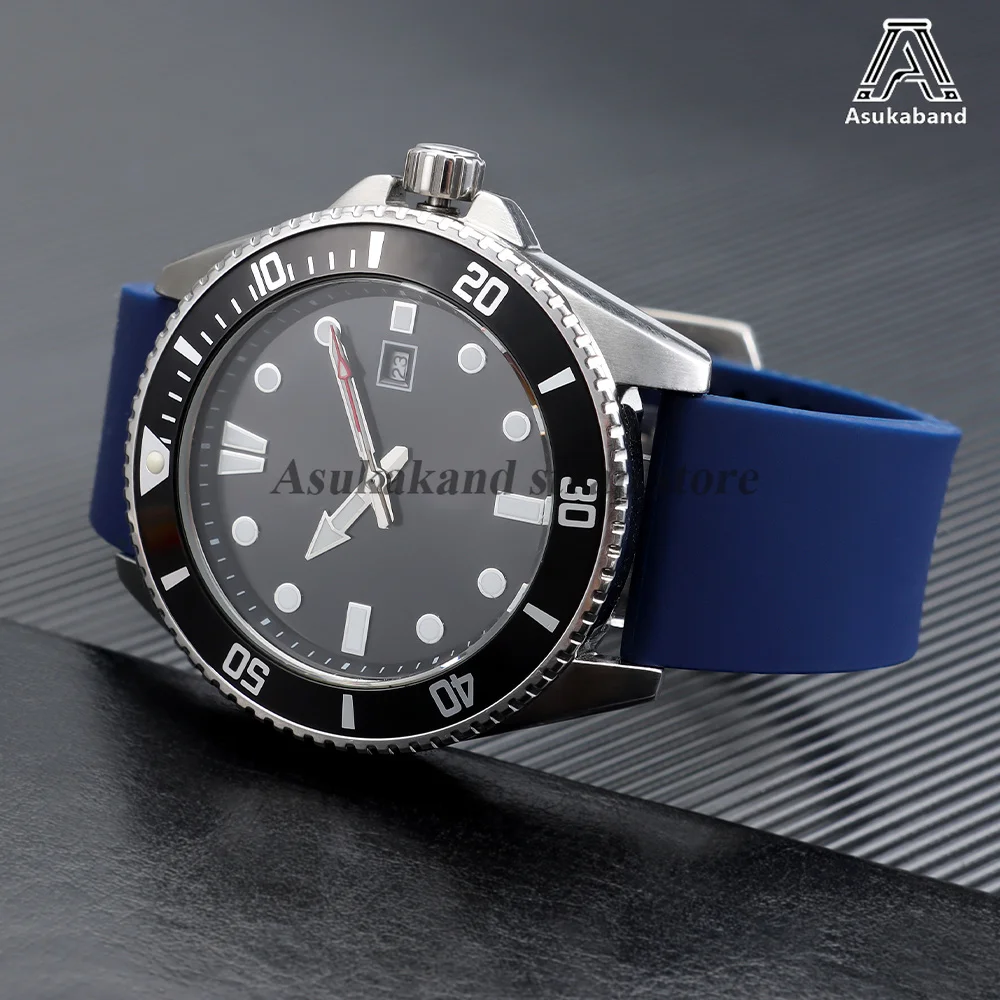 18mm 19mm 20mm 21mm 22mm 24mm Silicone WatchBand for Seiko for Rolex Watchstrap Men Women Quick Release Rubber Strap Bracelets view 4