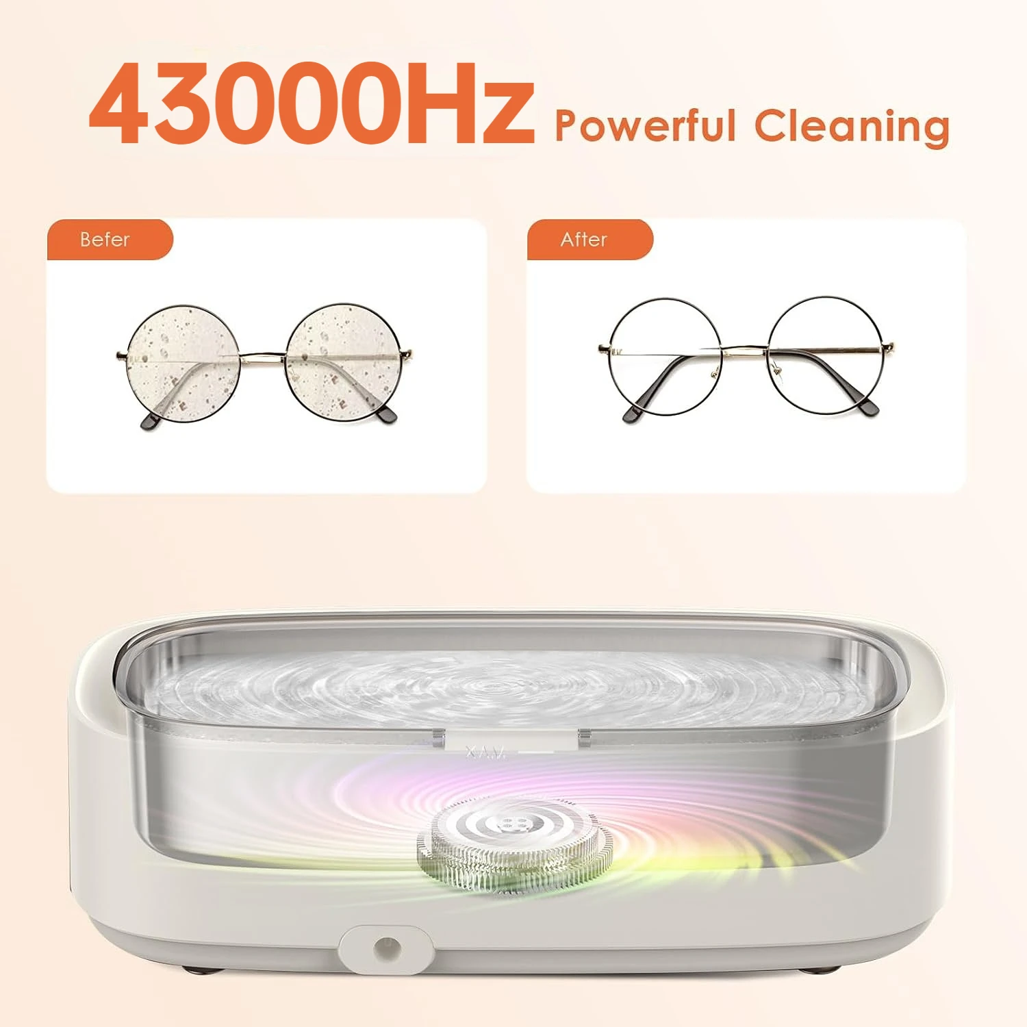 Electric Ultrasonic Cleaners Glasses Cleaning Ultrasound Jewelry Machine High Frequency Ultrasonic Bath For Jewelry Washing