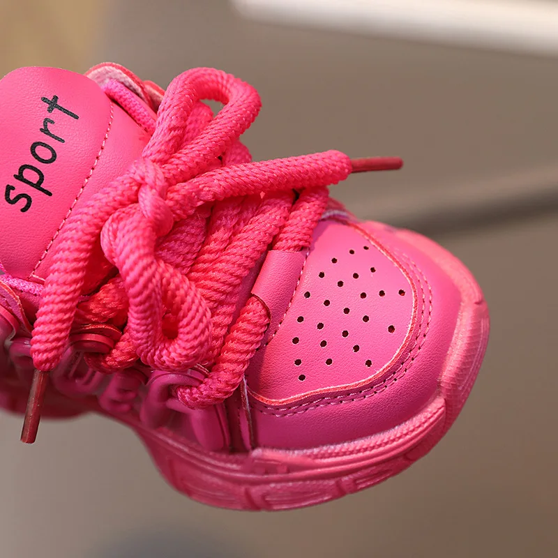 Size 21-36 Baby Toddler Shoes For Boys Girls Breathable Mesh Little Kids Casual Sneakers Non-slip Children Sport Shoes tenis