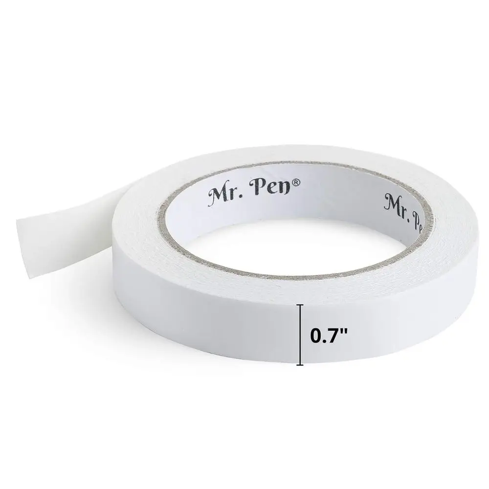 Double Sided Carpet Tape - 0.7 inch x 10.9 Yard, Rug Gripper | Slip Stopper or Wood