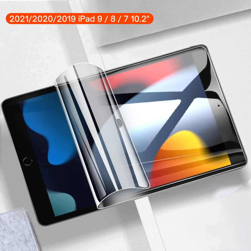 2Pcs Hydrogel Film Für iPad Air 5 10,9 2022 iPad Pro 11 Air 4 für iPad 10,2 9th. 10,5 9,7 Mini 6 4 5 Flüssigkeit Screen Protector