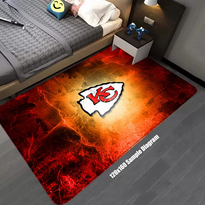 Entrance Doormat Prayer Carpet K-Kansas City Living Room Rugs Foot C-Chiefs Carpets Bedroom Rug Floor Mats Non-slip Rugby Mat