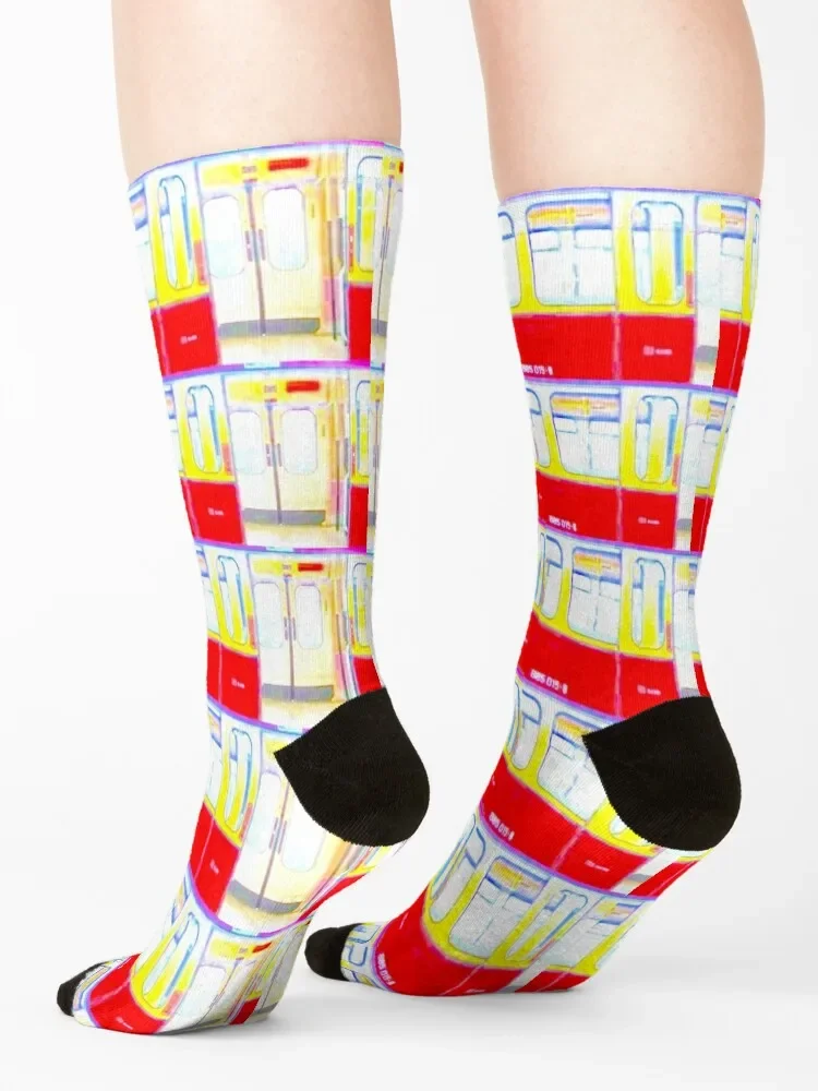 برلين قطار S-Bahn الجوارب قصيرة ضغط رياضة الكثير الجوارب للفتيات الرجال مجموعة جوارب رجل kawaii الرجال الجوارب النسائية #4